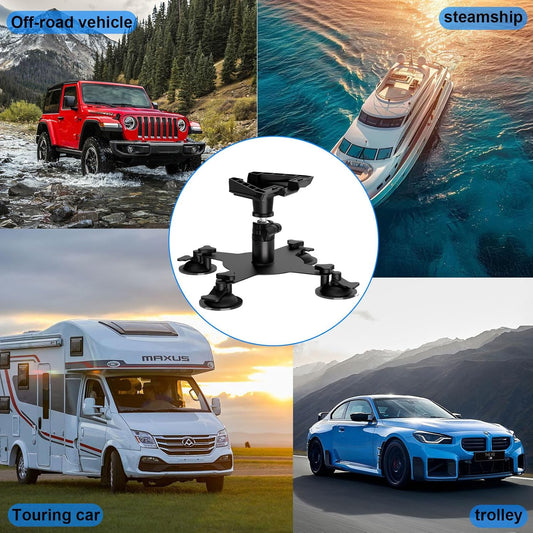StaroamGear Suction Mount for Starlink Mini - with Base Plate