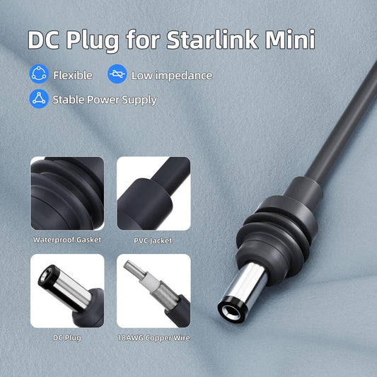 StaroamGear DC Power Converter 24V for Starlink Mini