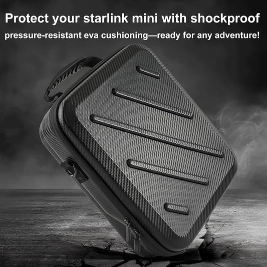 StaroamGear Nylon EVA Travel Case for Starlink Mini