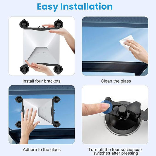 StaroamGear Suction Mount for Starlink Mini - Heavy Duty