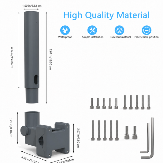 StaroamGear Roof Rack Mount for Starlink Mini - Bolt-On