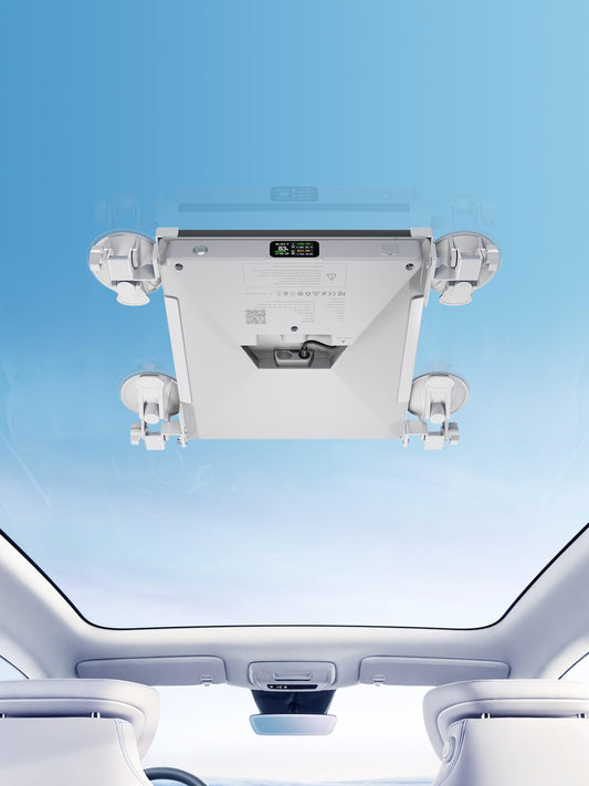 LinkStand suction power mount for Starlink Mini on vehicle glass or smooth surfaces