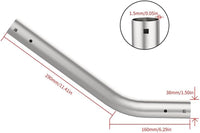 Stainless Steel Roof Mount for Starlink Pivot Tube view 2