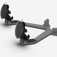 Adjustable dual suction cup mount base for Starlink Mini car RV van and SUV glass