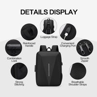 Starlink Mini Storage Backpack Waterproof Travel view 3