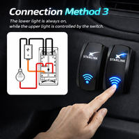 StaroamGear Rocker Power Switch 12V for Starlink Mini view 6