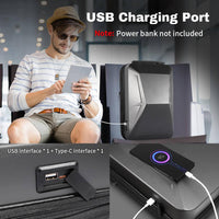 StaroamGear Cybervault Backpack 2.0 - Anti-Theft, USB Charging, Hard-Shell Travel Backpack