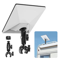 Starlink Mini Aluminum Clamp Mount Kit – Adjustable for RV Rails and Roof Racks