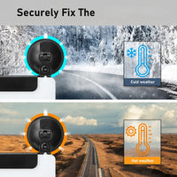 StaroamGear Four-Suction Cup Car Window Mount for Starlink Mini