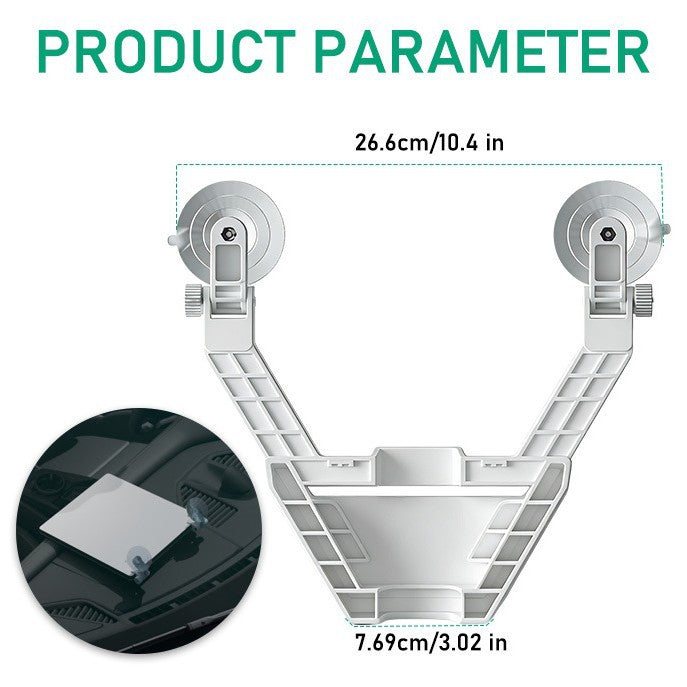 Dual suction cup mount use cases for vehicles, motorhomes, boats, and homes