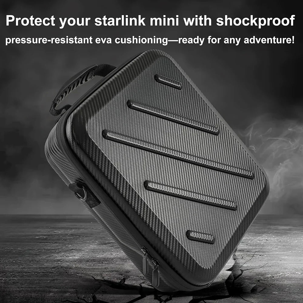 Shockproof EVA Travel Case for Starlink Mini view 2