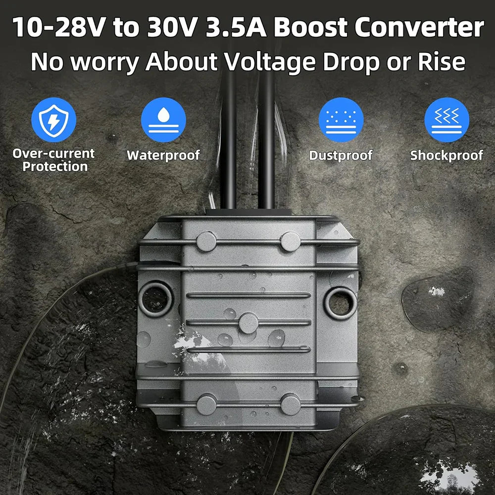 12V to 30V Converter for Starlink Mini Anderson view 4
