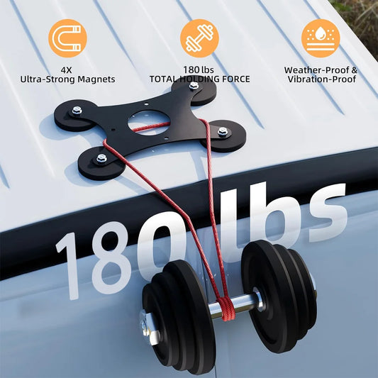 StaroamGear Magnetic Mount for Starlink Mini - Satin Black
