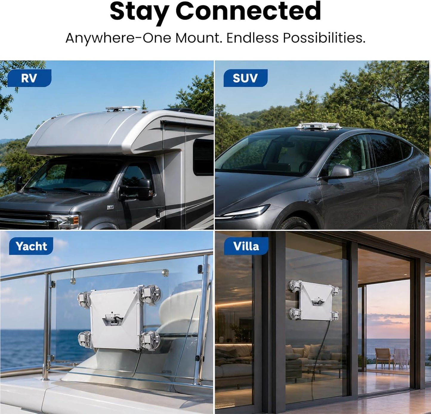 StaroamGear Magnetic Suction Mount for Starlink Mini view 6