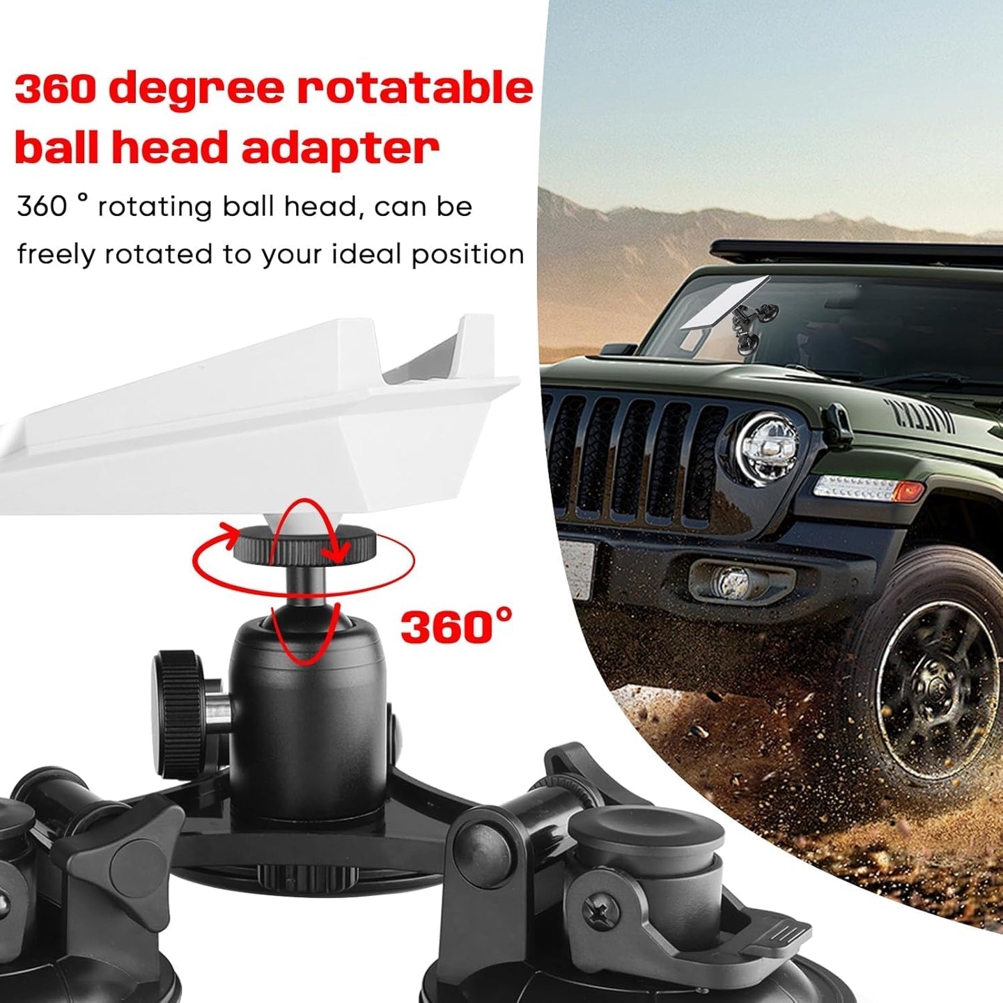 StaroamGear Suction Mount for Starlink Mini view 4