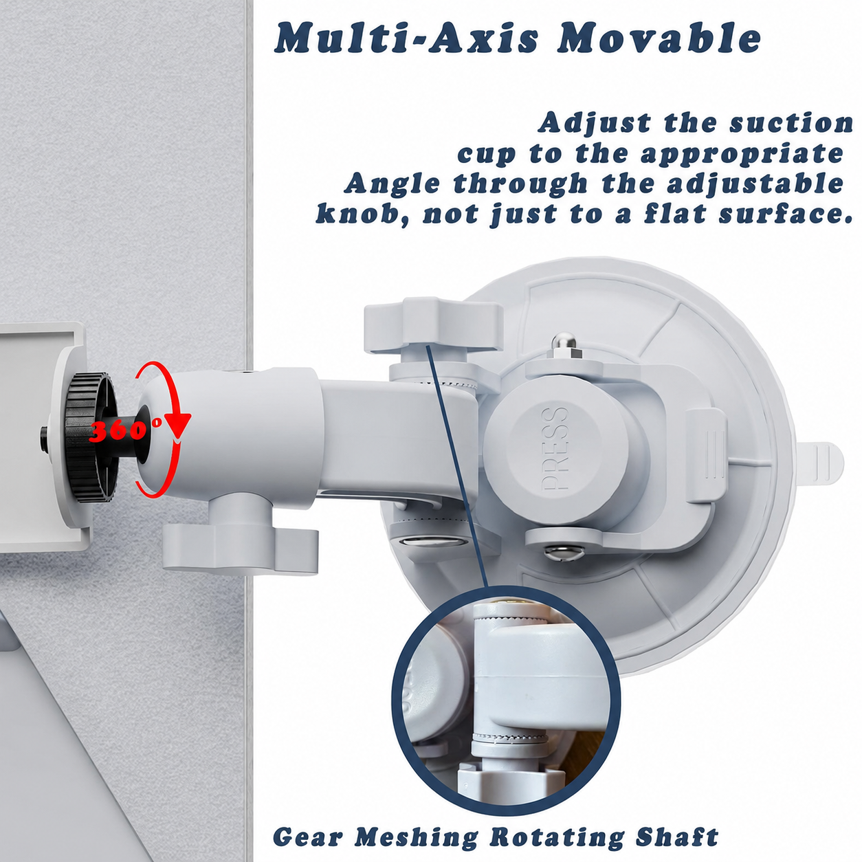 StaroamGear Suction Mount for Starlink Mini view 3