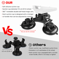 StaroamGear Suction Mount for Starlink Mini view 3
