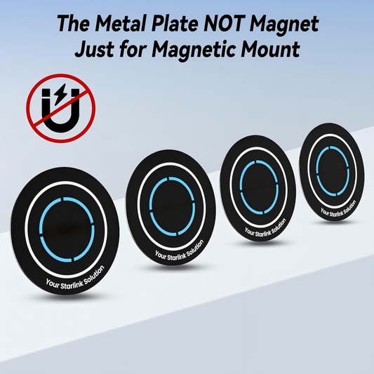 StaroamGear Magnetic Mount for Starlink Mini - 4-Pack