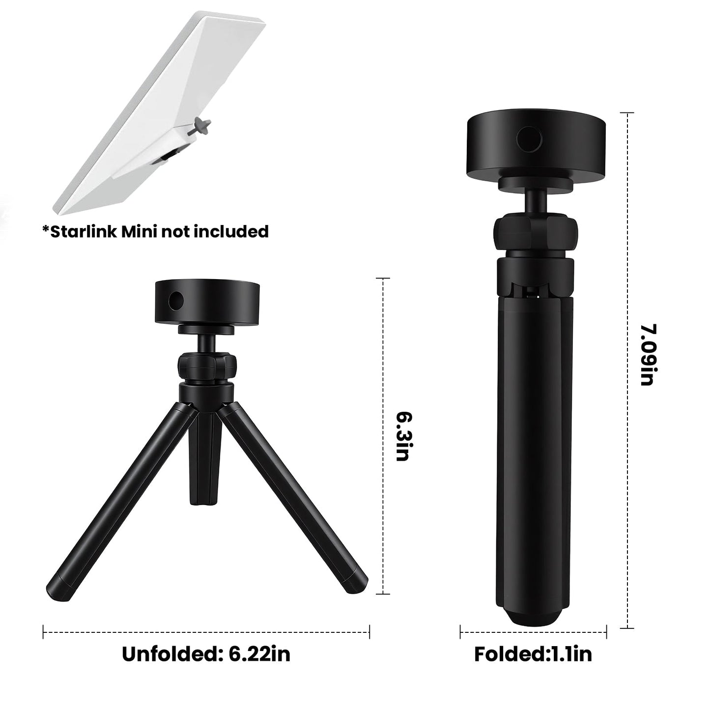 StaroamGear Mount for Starlink Mini view 3