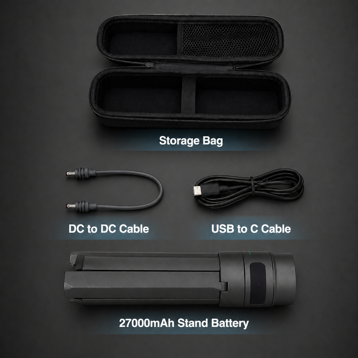 StaroamGear LinkStand 45,000mAh Battery Mount for Starlink Mini view 18